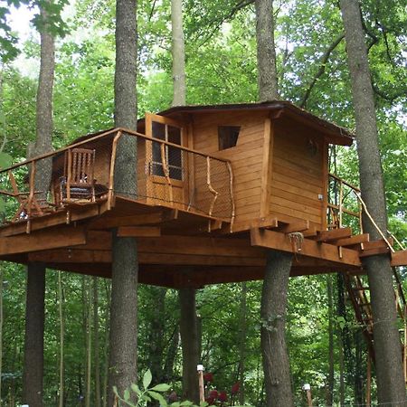 Treehouse V Brdech Villa Bohutin  Bagian luar foto