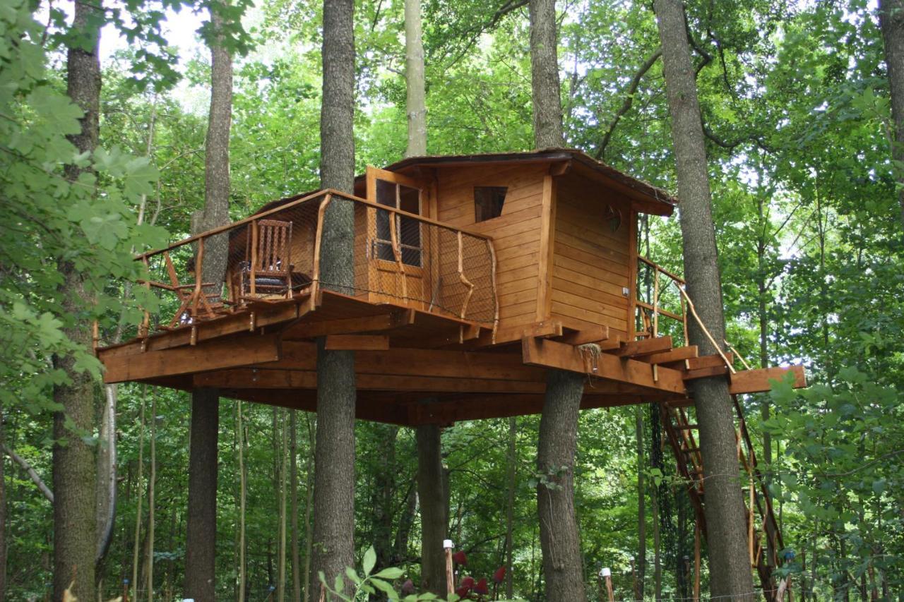 Treehouse V Brdech Villa Bohutin  Bagian luar foto