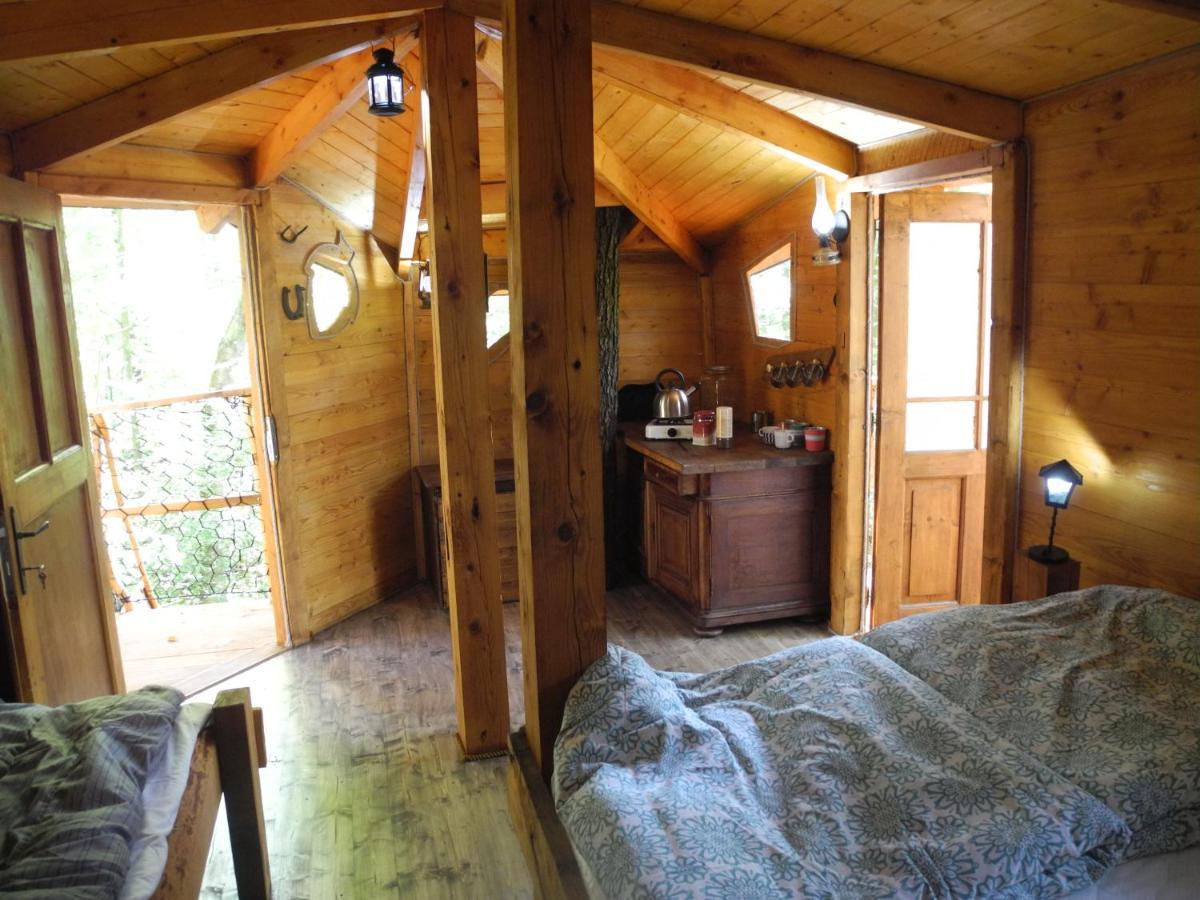 Treehouse V Brdech Villa Bohutin  Bagian luar foto