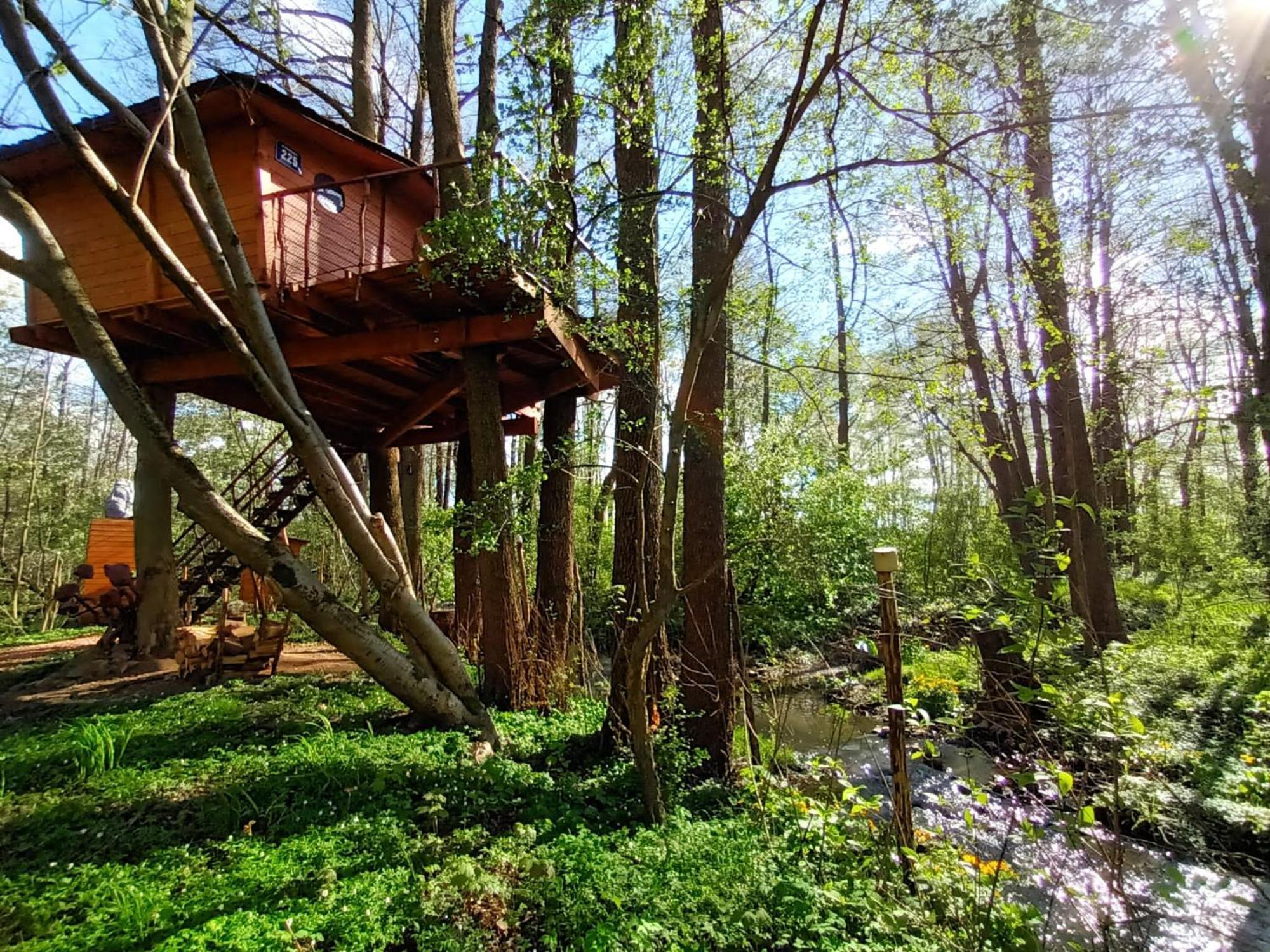 Treehouse V Brdech Villa Bohutin  Bagian luar foto